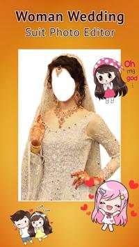 Women Wedding Dress Photo Suit Editor 4 تصوير الشاشة