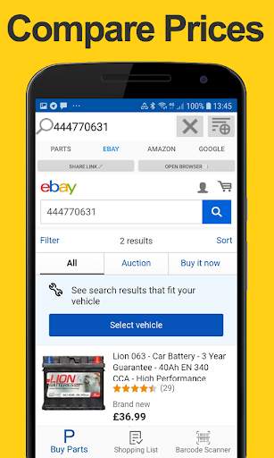 Auto Parts Scanner - Car Parts screenshot 5