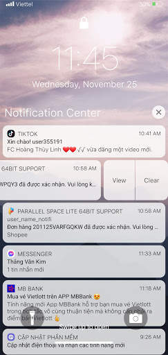 Lock screen & Notification iOS 14 screenshot 3
