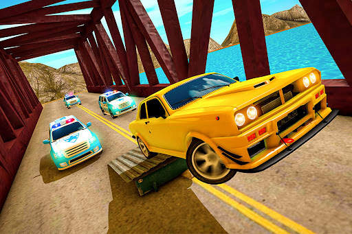 enchaîné voiture jeux course screenshot 7
