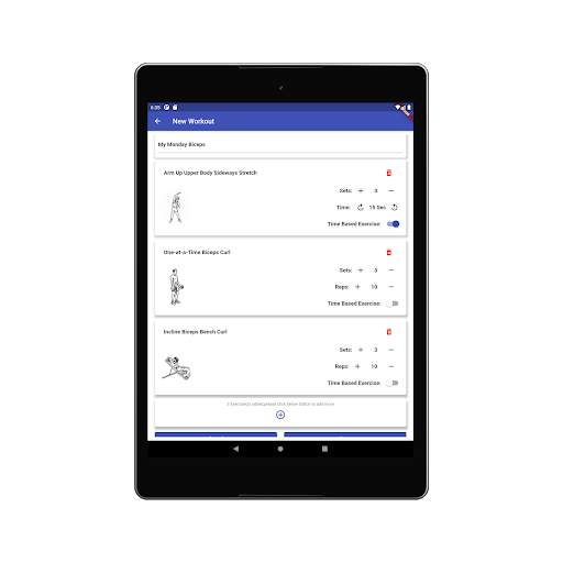 Free Dumbbell Workouts screenshot 16