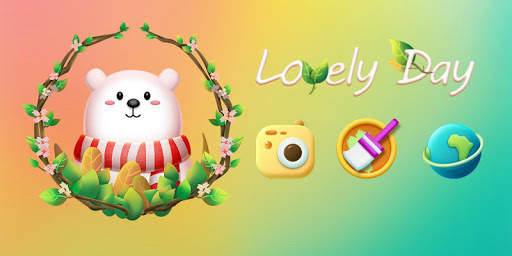 Lovely Day GO Launcher Theme screenshot 5