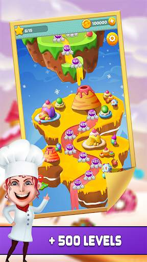 Cookie King Quest: Free Match 3 Games screenshot 2