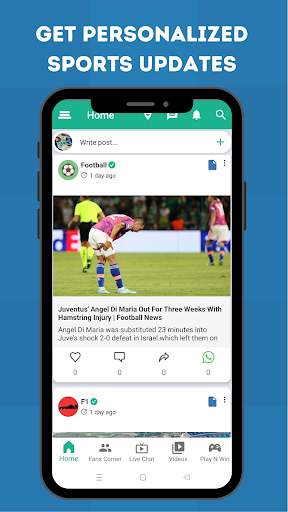 SportsThat- Fans community screenshot 5