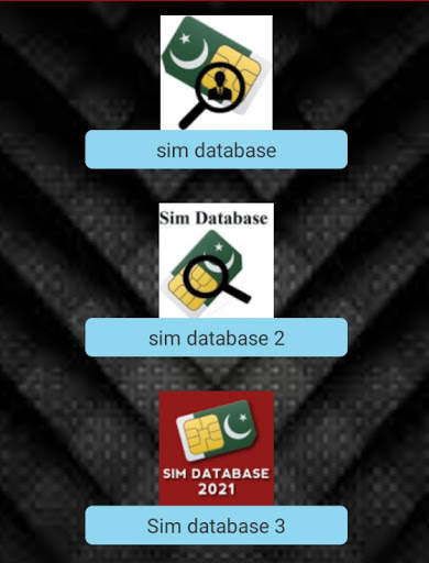 Pak E services | Sim database screenshot 3