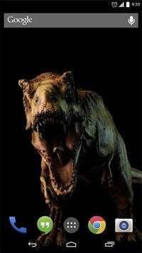 Raptor Dinosaur Live Wallpaper screenshot 1