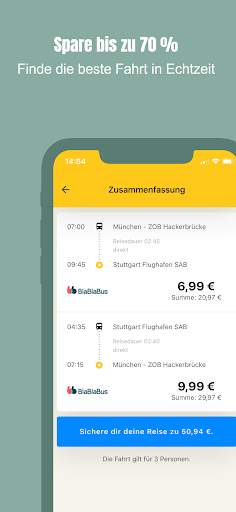 CheckMyBus: Der Fernbus-Vergleich screenshot 5