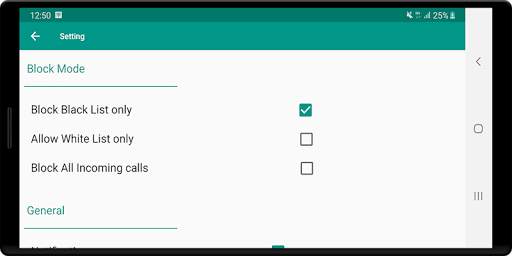 Call Blocker 5 تصوير الشاشة