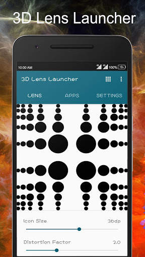 3D Lens Launcher - Launcher 2019 screenshot 1