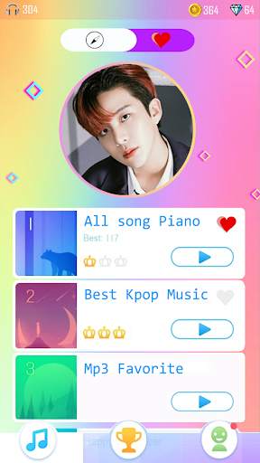 ATEEZ Piano Tiles Game screenshot 1