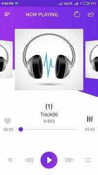 Stylish Music Player screenshot 1