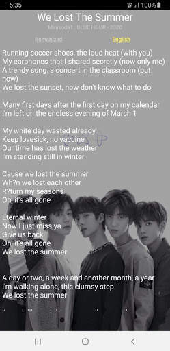 TXT Offline Song Lyrics screenshot 5