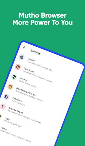 Mutho Browser - All In One Easy Browser, Free VPN screenshot 8