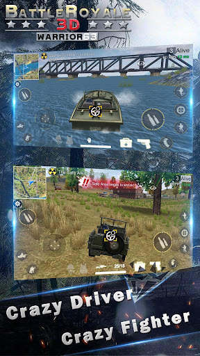 Battle Royale 3D - Warrior63 2 تصوير الشاشة