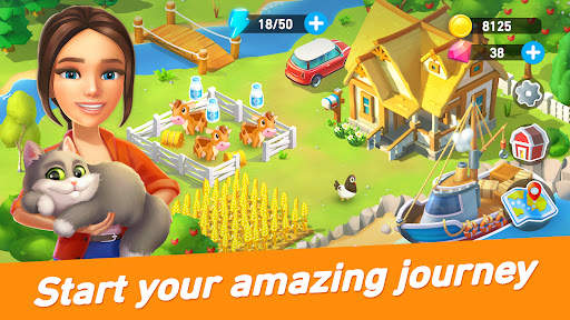 Goodville: Farm Game Adventure screenshot 1