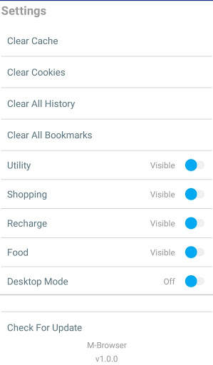 M Browser screenshot 5