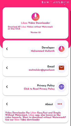 Video Downloader for Likee - N screenshot 3