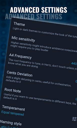 Tuner Lite - Instrument Tuner screenshot 10
