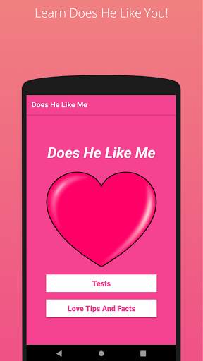 Does He Like Me - Does He Love Me screenshot 1