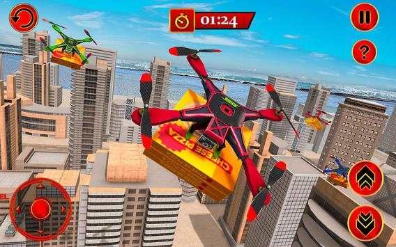 Pizza Delivery City Drone Simulator screenshot 6