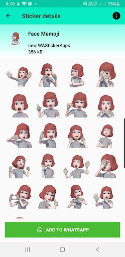 3d emoji stickers for whatsapp - wastickerapps screenshot 4