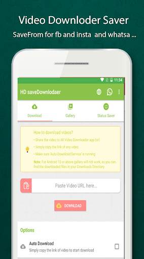 HD Video Downloader - Save Video From Net screenshot 1