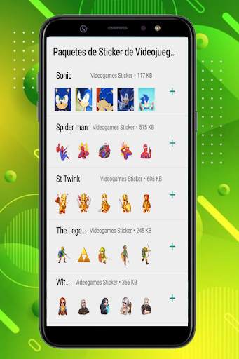 video game stickers screenshot 4
