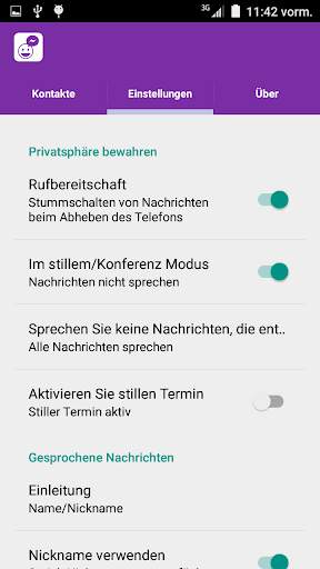 Sprechendes Messenger screenshot 3