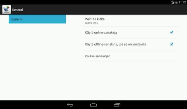 Finnish-Urdu Dictionary screenshot 15
