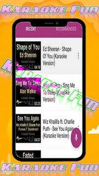 Karaoke Fun Sing Record screenshot 1