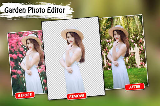 Garden photo frames : Photo Editor screenshot 2
