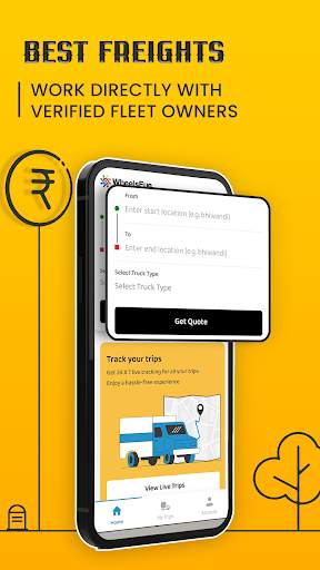 WheelsEye Truck Booking App स्क्रीनशॉट 3