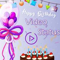 Birthday Video Songs Status and wish logo