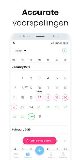 MIA - Cyclus Kalender & Period Tracker screenshot 5