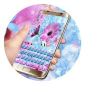 Flower Petals Keyboard Theme 10001003