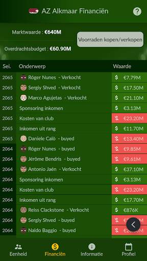 Voetbal Zakenwaarnemer screenshot 6
