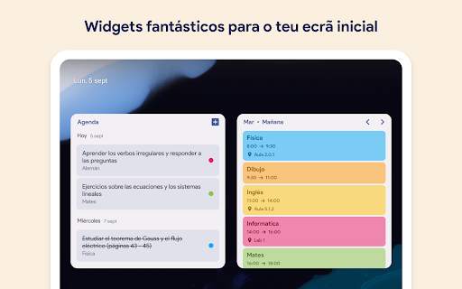 Agenda Escolar - horário screenshot 14