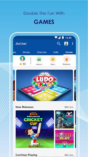 JioChat Messenger & Video Call screenshot 4