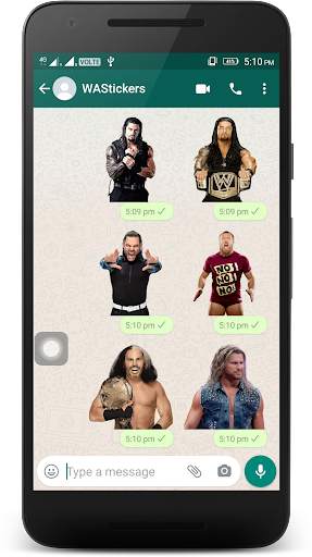 WWE WAStickers स्क्रीनशॉट 7