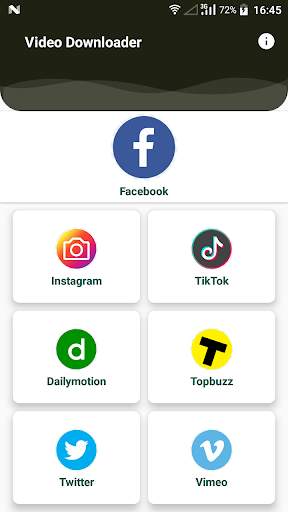 Facebook Video Downloader 2021 screenshot 1