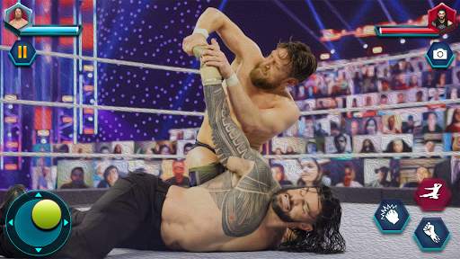 Real Wrestling Cage Ring Fighting: Wrestling Games screenshot 2