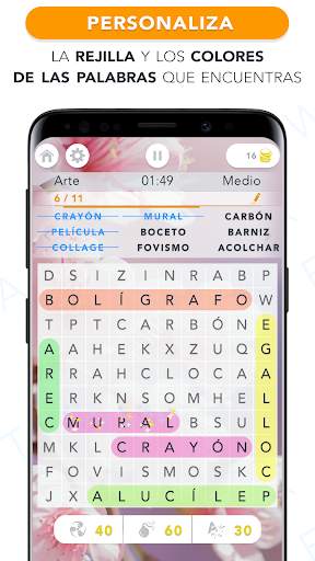 Sopas de Letras en Español screenshot 7