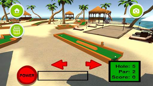 Mini Golf 3D Tropical Resort स्क्रीनशॉट 5