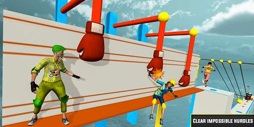 Legendary Stuntman Water Fun Race 3D screenshot 1