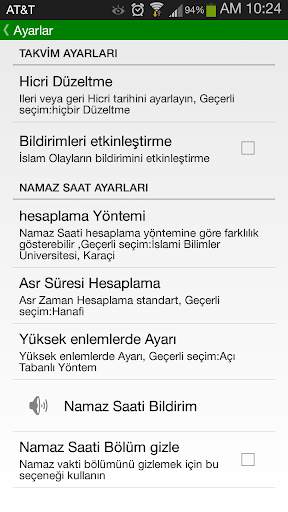 Namaz Vakitleri & İslam Takvim screenshot 4