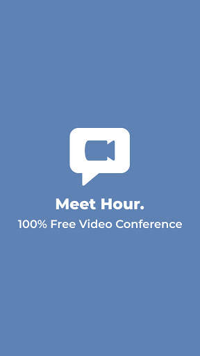 Meet Hour - 100% Free Video Conference App screenshot 1
