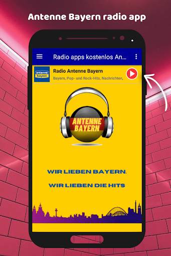 Antenne Bayern Radio App Kostenlos 2 تصوير الشاشة