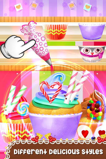 Cupcake Game: Cupcake Maker Cooking Games screenshot 4