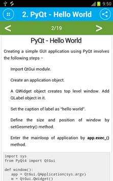 Free PyQt Tutorial screenshot 3