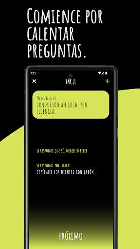 Yo nunca - juego de fiesta. screenshot 2